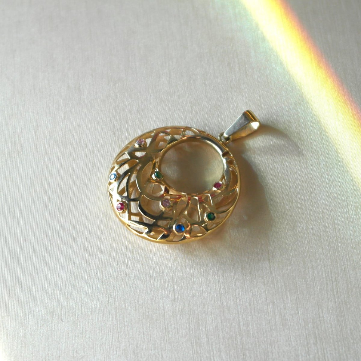 Duża Ażurowa zawieszka